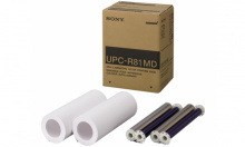 UPC-R81MD(UPCR81MD) Комплект носителей для цветной печати с самоламинированием (размер Letter [США]) для медицинского принтера UP-DR80MD