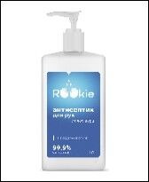 Универсальное дезинфицирующее средство кожный антисептик для рук ТМ "ROOKIE"   в ПЭНД бутылках 1,0л с помповым дозатором