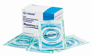 Медиагель-С стерильный гель для УЗИ (упаковка 15 шт. по 15 гр)